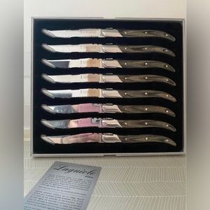 Laguiole Steak Knives Set - Pakka Wood
